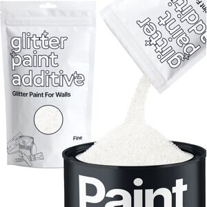 Hemway Glitter For Wall Paint 100g / 3.5oz White Iridescent Walls & Ceilings Sparkle Paint Hemway Glitter For Wall Paint 100g / 3.5oz White Iridescent Walls & Ceilings Sparkle Paint