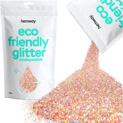Hemway Eco Friendly Glitter 100g / 3.5oz Rose Gold Holographic DIY, Decoration, Arts & Crafts Hemway Eco Friendly Glitter 100g / 3.5oz Rose Gold Holographic DIY, Decoration, Arts & Crafts