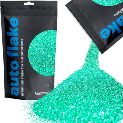 Hemway Automotive Glitter 100g / 3.5oz Turquoise Blue Metal Flake Custom Spray Painting Hemway Automotive Glitter 100g / 3.5oz Turquoise Blue Metal Flake Custom Spray Painting