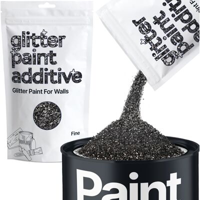 Hemway Glitter For Wall Paint 100g / 3.5oz Black Walls & Ceilings Sparkle Paint Hemway Glitter For Wall Paint 100g / 3.5oz Black Walls & Ceilings Sparkle Paint