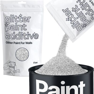 Hemway - Glitter for Wall Paint - Silver - Glitter additive Hemway - Glitter for Wall Paint - Silver - Glitter additive