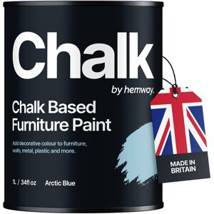 Hemway Chalk Based Furniture Paint Arctic Blue Shabby Chic Chalky Matt Finish Hemway Chalk Based Furniture Paint Arctic Blue Shabby Chic Chalky Matt Finish