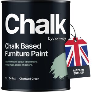 Hemway Chalk Based Furniture Paint Chartwell Green Shabby Chic Chalky Matt Finish Hemway Chalk Based Furniture Paint Chartwell Green Shabby Chic Chalky Matt Finish