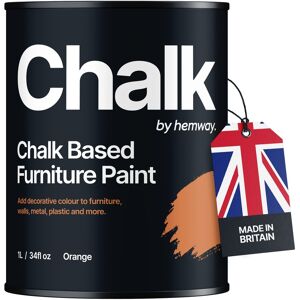 Hemway - Chalk Based Furniture Paint - Orange - Ultra-matte - Paint Hemway - Chalk Based Furniture Paint - Orange - Ultra-matte - Paint