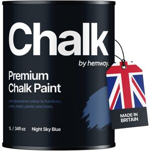 Hemway - Night Sky Blue Chalk Paint - Ultra-matte - Paint Hemway - Night Sky Blue Chalk Paint - Ultra-matte - Paint