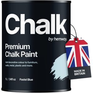 Hemway Chalk Paint Pastel Blue Shabby Chic Furniture Chalky Matt Finish Hemway Chalk Paint Pastel Blue Shabby Chic Furniture Chalky Matt Finish