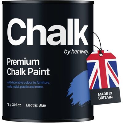 Hemway - Electric Blue - Ultra-matte - Chalk Paint Hemway - Electric Blue - Ultra-matte - Chalk Paint