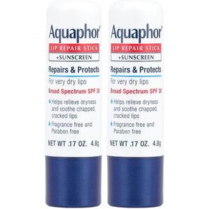 Aquaphor - Lip Repair Stick + Sunscreen - Fragrance Free - SPF30 - lip care Aquaphor - Lip Repair Stick + Sunscreen - Fragrance Free - SPF30 - lip care
