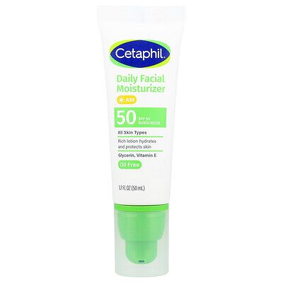 Cetaphil Daily Facial Moisturizer SPF 50+ - Facial Moisturizer Cetaphil Daily Facial Moisturizer SPF 50+ - Facial Moisturizer