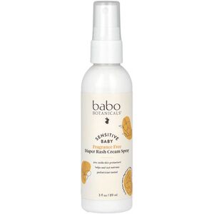 Babo Botanicals, Sensitive Baby, Diaper Rash Cream Spray, Fragrance Free, 3 fl oz (89 ml) Babo Botanicals, Sensitive Baby, Diaper Rash Cream Spray, Fragrance Free, 3 fl oz (89 ml)