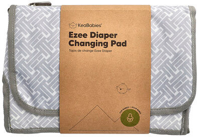 KeaBabies, Ezee Diaper Changing Pad, For Babies, Gray, 1 Count