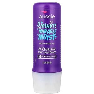 Aussie, 3 Minute Miracle Moist, Detangling Deep Conditioner, For Straight, Wavy, Curly Hair, 8 fl oz (236 ml) Aussie, 3 Minute Miracle Moist, Detangling Deep Conditioner, For Straight, Wavy, Curly Hair, 8 fl oz (236 ml)