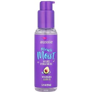 Aussie, Miracle Moist, Intense Hydration Oil with Avocado & Jojoba Oil, 3.2 fl oz (95 ml) Aussie, Miracle Moist, Intense Hydration Oil with Avocado & Jojoba Oil, 3.2 fl oz (95 ml)