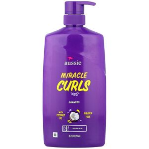 Aussie, Miracle Curls, Shampoo with Coconut Oil, 26.2 fl oz (778 ml) Aussie, Miracle Curls, Shampoo with Coconut Oil, 26.2 fl oz (778 ml)