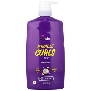 Aussie, Miracle Curls, Conditioner With Coconut Oil, 26.2 fl oz (778 ml) Aussie, Miracle Curls, Conditioner With Coconut Oil, 26.2 fl oz (778 ml)