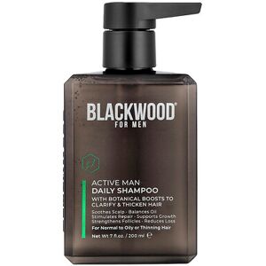 Blackwood For Men, Active Man Daily Shampoo, For Normal to Oily or Thinning Hair , 7 fl oz (200 ml) Blackwood For Men, Active Man Daily Shampoo, For Normal to Oily or Thinning Hair , 7 fl oz (200 ml)