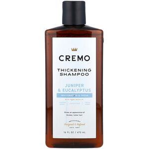 Cremo, Thickening Shampoo, Juniper & Eucalyptus, 16 fl oz (473 ml) Cremo, Thickening Shampoo, Juniper & Eucalyptus, 16 fl oz (473 ml)
