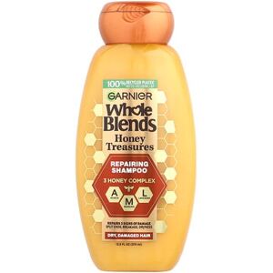 Garnier - Whole Blends - Honey Treasures Repairing Shampoo - Shampoo Garnier - Whole Blends - Honey Treasures Repairing Shampoo - Shampoo