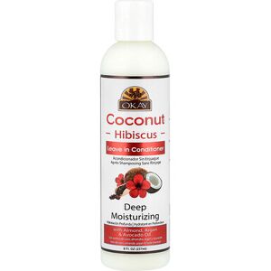 Okay Pure Naturals, Deep Moisturizing Leave in Conditioner, Coconut Hibiscus, 8 fl oz (237 ml) Okay Pure Naturals, Deep Moisturizing Leave in Conditioner, Coconut Hibiscus, 8 fl oz (237 ml)