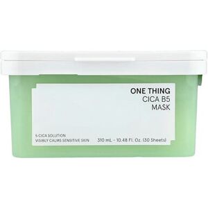 One Thing, Cica B5 Beauty Mask, 30 Sheets, 10.48 fl oz (310 ml) One Thing, Cica B5 Beauty Mask, 30 Sheets, 10.48 fl oz (310 ml)
