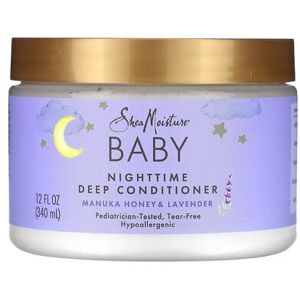 SheaMoisture, Baby, Nighttime Deep Conditioner, Manuka Honey & Lavender, 12 fl oz (340 ml) SheaMoisture, Baby, Nighttime Deep Conditioner, Manuka Honey & Lavender, 12 fl oz (340 ml)