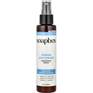 Soapbox, Argan Anti Frizz Smoothing Serum, 5 fl oz (147 ml) Soapbox, Argan Anti Frizz Smoothing Serum, 5 fl oz (147 ml)