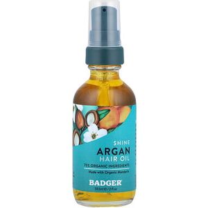 Badger Argan Hair Oil, 2 fl oz (59.1 ml) Badger Argan Hair Oil, 2 fl oz (59.1 ml)
