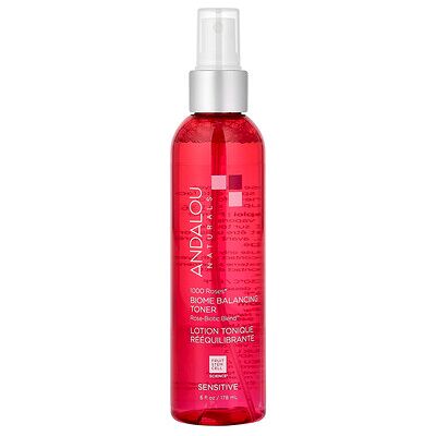 Andalou Naturals, 1000 Roses®, Biome Balancing Toner, Sensitive, 6 fl oz (178 ml) Andalou Naturals, 1000 Roses®, Biome Balancing Toner, Sensitive, 6 fl oz (178 ml)