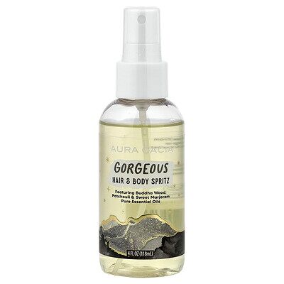 Aura Cacia, Hair & Body Spritz, Gorgeous, 4 fl oz (118 ml) Aura Cacia, Hair & Body Spritz, Gorgeous, 4 fl oz (118 ml)