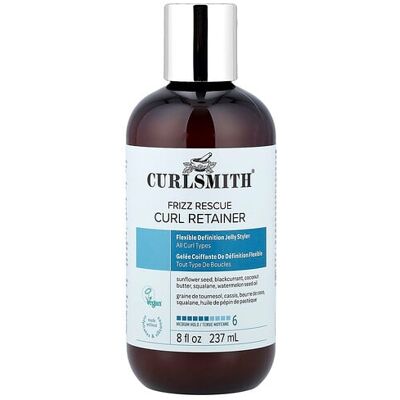 Curlsmith, Frizz Rescue Curl Retainer, Medium Hold, All Curl Types, 8 fl oz (237 ml) Curlsmith, Frizz Rescue Curl Retainer, Medium Hold, All Curl Types, 8 fl oz (237 ml)