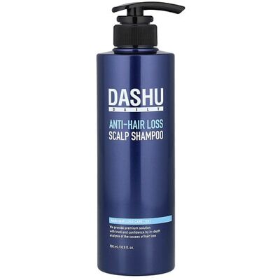 Dashu, Anti-Hair Loss Scalp Shampoo, 16.9 fl oz (500 ml) Dashu, Anti-Hair Loss Scalp Shampoo, 16.9 fl oz (500 ml)
