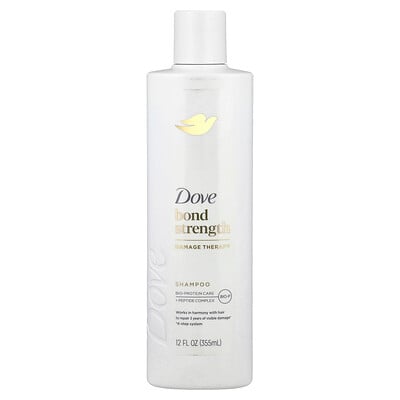 Dove, Bond Strength + Peptide Complex Shampoo, 12 fl oz (355 ml) Dove, Bond Strength + Peptide Complex Shampoo, 12 fl oz (355 ml)