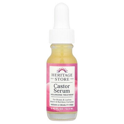 Heritage Store, Castor Serum, 0.42 fl oz (12.5 ml) Heritage Store, Castor Serum, 0.42 fl oz (12.5 ml)