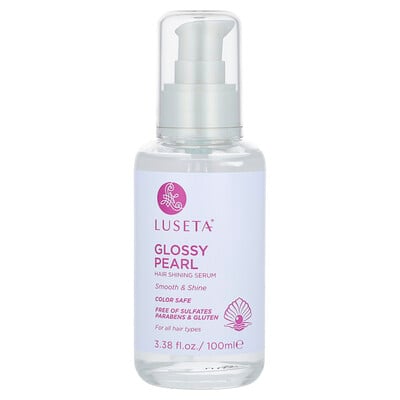 Luseta Beauty, Glossy Pearl, Hair Shining Serum, For All Hair Types, 3.38 fl oz (100 ml) Luseta Beauty, Glossy Pearl, Hair Shining Serum, For All Hair Types, 3.38 fl oz (100 ml)