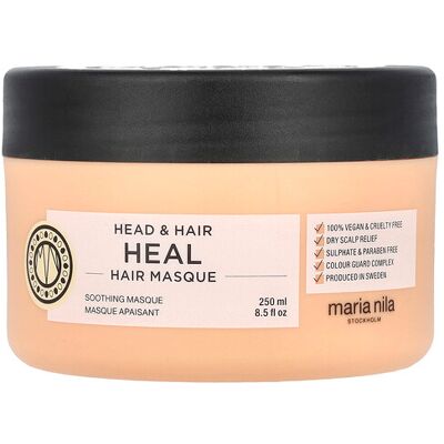 Maria Nila, Head & Hair Heal Soothing Hair Masque, 8.5 fl oz (250 ml) Maria Nila, Head & Hair Heal Soothing Hair Masque, 8.5 fl oz (250 ml)