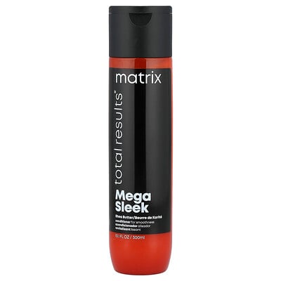 Matrix, Total Results™, Mega Sleek Conditioner, Shea Butter, 10.1 fl oz (300 ml) Matrix, Total Results™, Mega Sleek Conditioner, Shea Butter, 10.1 fl oz (300 ml)