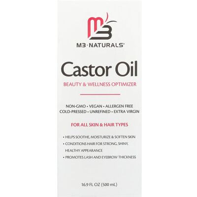 M3, Castor Oil, For All Skin & Hair Types , 16.9 fl oz (500 ml) M3, Castor Oil, For All Skin & Hair Types , 16.9 fl oz (500 ml)