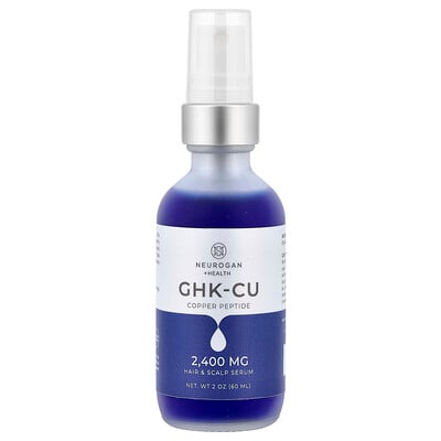 Neurogan Health, GHK-CU Copper Peptide, Hair & Scalp Serum, 2 oz (60 ml) Neurogan Health, GHK-CU Copper Peptide, Hair & Scalp Serum, 2 oz (60 ml)