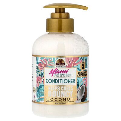 Okay Pure Naturals, Miami South Beach Curls, Conditioner, Coconut , 12 oz (354.8 ml) Okay Pure Naturals, Miami South Beach Curls, Conditioner, Coconut , 12 oz (354.8 ml)