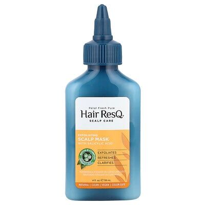 Petal Fresh, Hair ResQ®, Scalp Care, Exfoliating Scalp Mask with Salicylic Acid, 4 fl oz (118 ml) Petal Fresh, Hair ResQ®, Scalp Care, Exfoliating Scalp Mask with Salicylic Acid, 4 fl oz (118 ml)