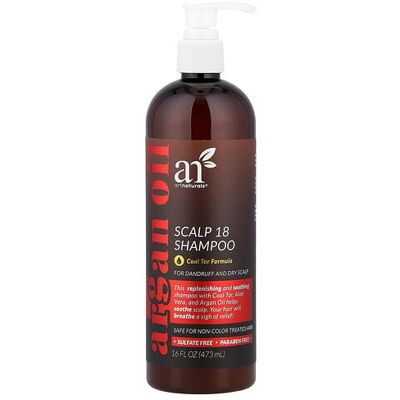 artnaturals, Scalp 18 Shampoo, Coal Tar Formula, 16 fl oz (473 ml) artnaturals, Scalp 18 Shampoo, Coal Tar Formula, 16 fl oz (473 ml)