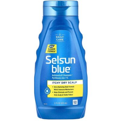 Selsun Blue, Antidandruff Shampoo, Itchy Dry Scalp, 11 fl oz (325 ml) Selsun Blue, Antidandruff Shampoo, Itchy Dry Scalp, 11 fl oz (325 ml)