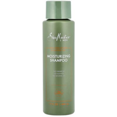 SheaMoisture, Men, Moisturizing Shampoo, Raw Shea Butter & Mafura Oil, 15 fl oz (444 ml) SheaMoisture, Men, Moisturizing Shampoo, Raw Shea Butter & Mafura Oil, 15 fl oz (444 ml)