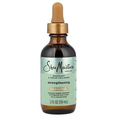 SheaMoisture, Strengthening Scalp & Hair Oil, 2 fl oz (59 ml) SheaMoisture, Strengthening Scalp & Hair Oil, 2 fl oz (59 ml)