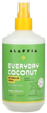Care+ Alaffia, Everyday Coconut Detangler Spray, For All Hair Types, 12 fl oz (355 ml)