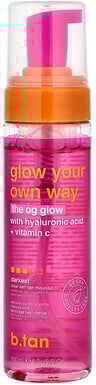 Care+ b.tan, Glow Your Own Way, The OG Glow, Clear Self Tan Mousse, Darkest, 6.7 fl oz (200 ml)
