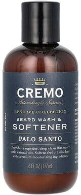 Care+ Cremo, Reserve Collection, Beard Wash & Softener, Palo Santo, 6 fl oz (177 ml)