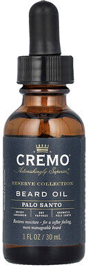 Care+ Cremo, Reserve Collection, Revitalizing Beard Oil, Palo Santo, 1 fl oz (30 ml)