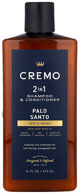 Care+ Cremo, 2 in 1 Shampoo & Conditioner, Palo Santo, 16 fl oz (473 ml)