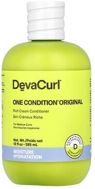 Care+ DevaCurl, One Condition® Original, Rich Cream Conditioner, For Medium Curls, 12 fl oz (355 ml)